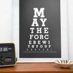 Star Wars Poster - May The..